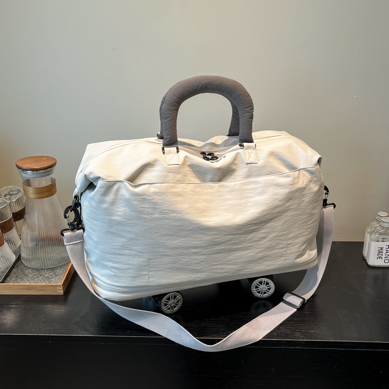 Geantă de călătorie cu capacitate mare, ușoară, extensibilă, geantă de umăr casual pentru excursii în aer liber (20–35L; pânză Oxford; unisex)