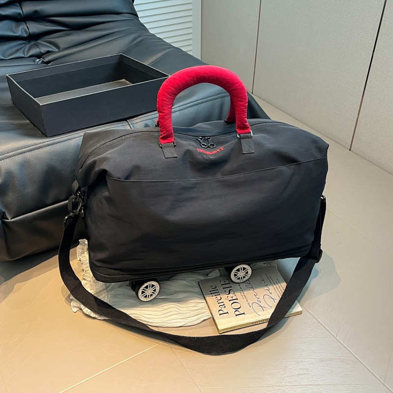 Geantă de călătorie cu capacitate mare, ușoară, extensibilă, geantă de umăr casual pentru excursii în aer liber (20–35L; pânză Oxford; unisex)