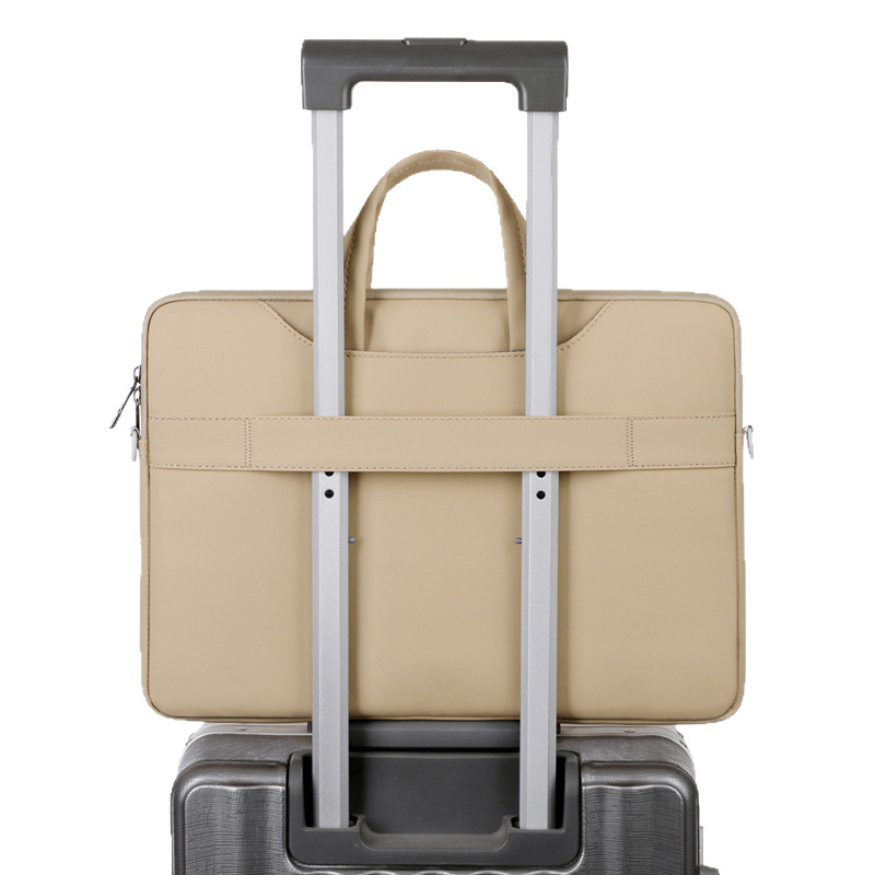 Unisex klēpjdatora soma, membrānas materiāls, elpojoša, izturīga pret nodilumu un triecieniem, portatīva biznesa stila soma