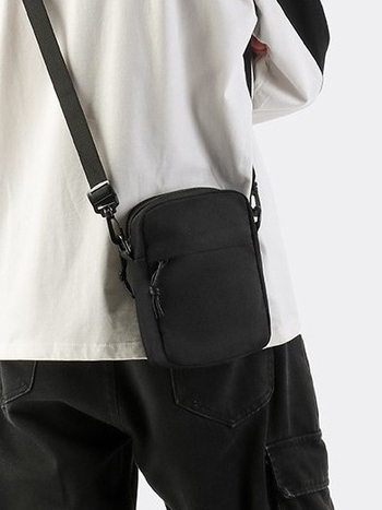 Muška nylon torba preko ramena, street stil, ultralakna, podstava poliester, izdanje jeseni 2025, za svakodnevnu upotrebu