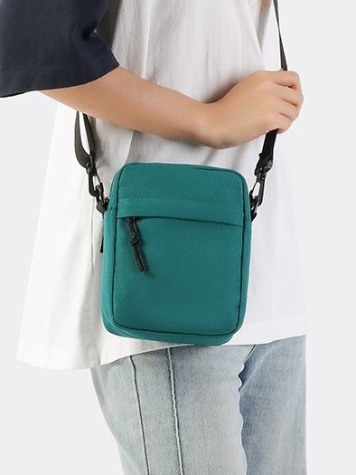 Muška nylon torba preko ramena, street stil, ultralakna, podstava poliester, izdanje jeseni 2025, za svakodnevnu upotrebu