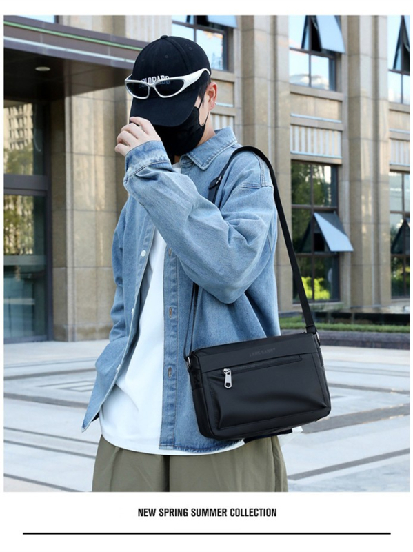 Nova jesensko-zimska nylon crossbody torba za muškarce i žene, moderna torba preko ramena za putovanja, velika zapremina