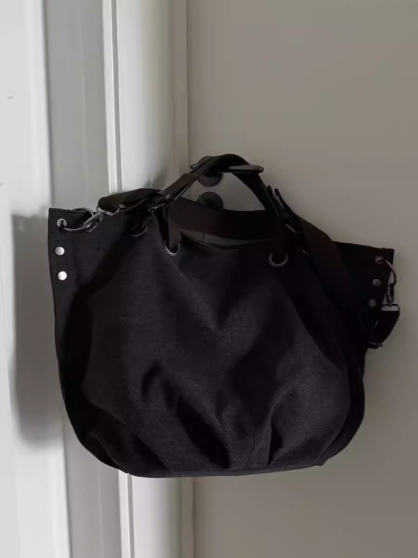 Muška platnena crossbody torba s funkcijom protiv krađe, poliester podstava, proljeće 2025, za slobodno vrijeme putovanja
