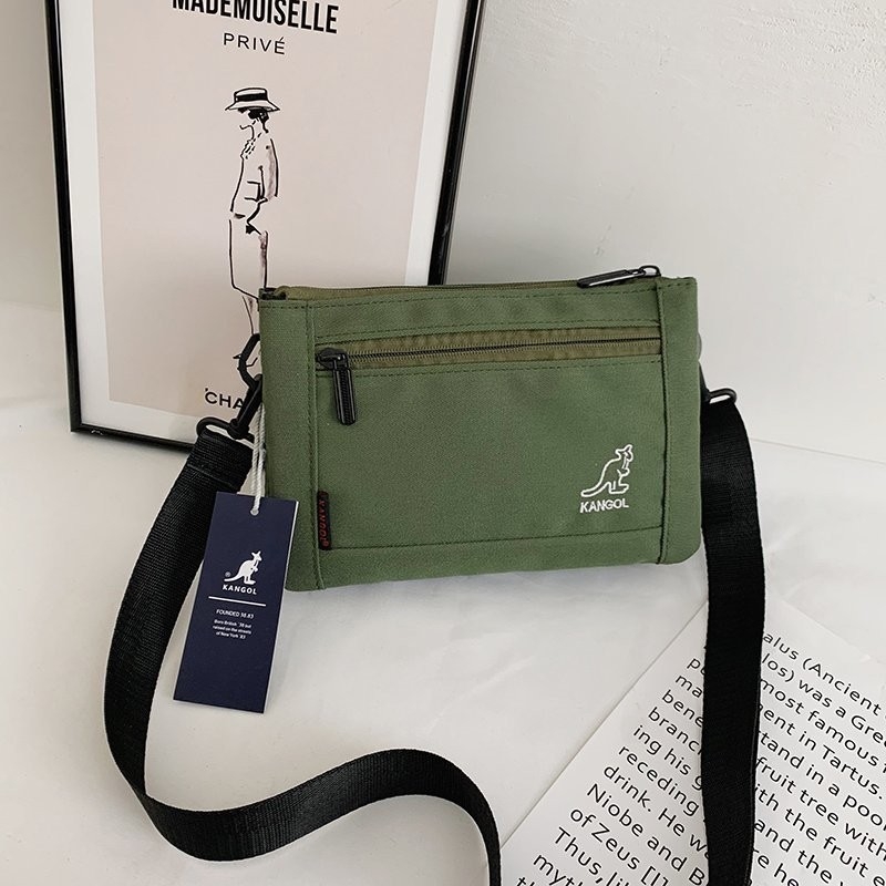 Muška crossbody torba, Oxford tkanina, prozračna, uzor s slovima, podstava od poliester