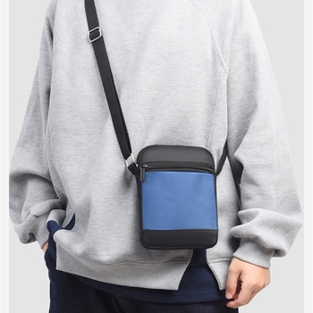 Muška crossbody torba od najlona za poslovne i putničke svrhe – ultra lagana, otporna na habanje, podstavljena poliesterom