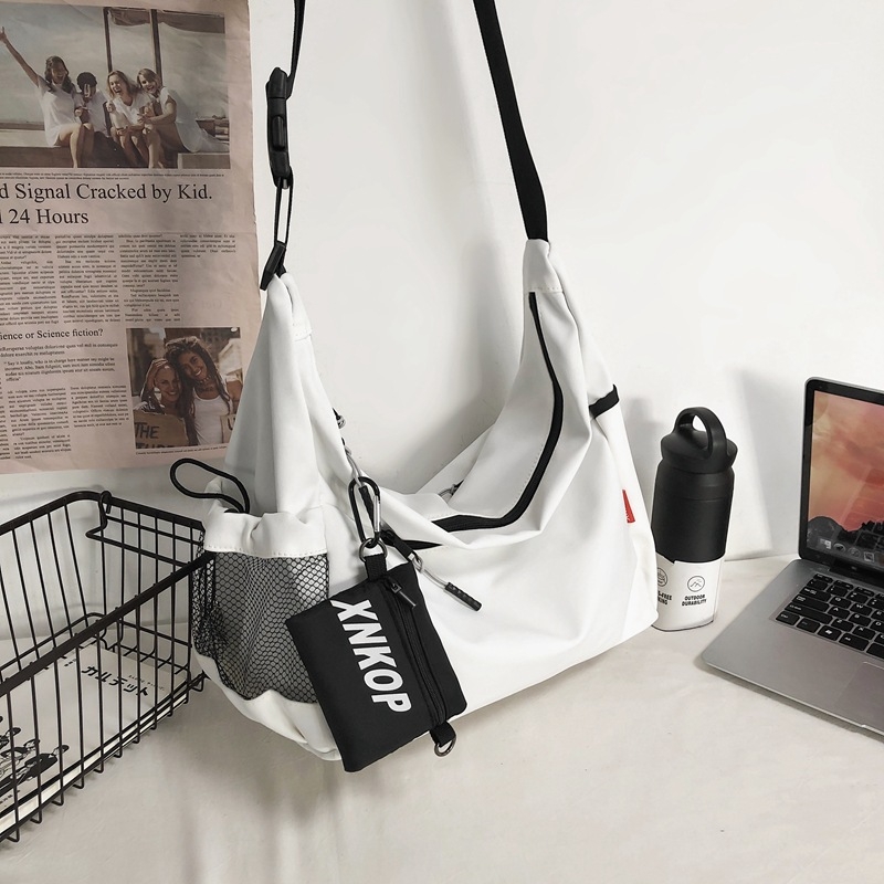 Muška crossbody torba od Oxford tkanine, jednostavan uzorak, podstava poliester, xnkop, proljeće 2025