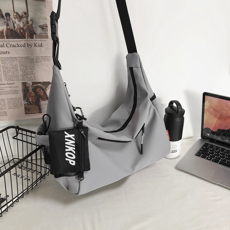 Muška crossbody torba od Oxford tkanine, jednostavan uzorak, podstava poliester, xnkop, proljeće 2025