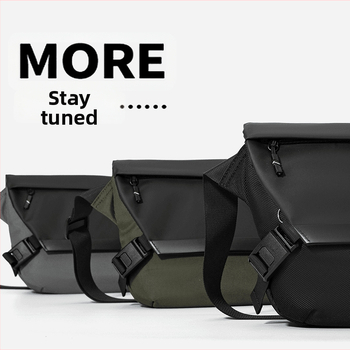 Geantă de umăr pentru bărbați – Stil stradal, Nylon, Idigi, Ușoară, Anti-furt