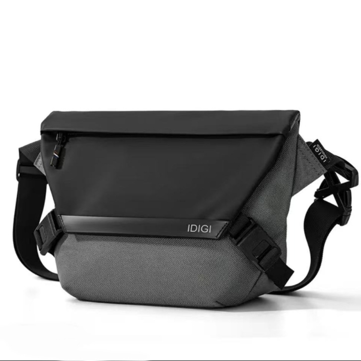 Geantă de umăr pentru bărbați – Stil stradal, Nylon, Idigi, Ușoară, Anti-furt