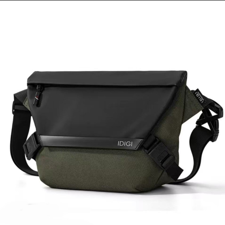 Geantă de umăr pentru bărbați – Stil stradal, Nylon, Idigi, Ușoară, Anti-furt