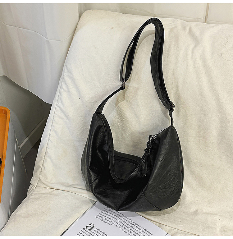 Muška crossbody torba – PU materijal, vodootporna, ultralagana, proširivi kapacitet