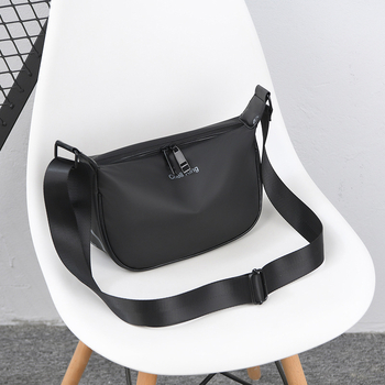 CHELL KING Muška torba preko ramena u stilu Urban Simplicity, Oxford tkanina, vodootporna, uzorak s slovima