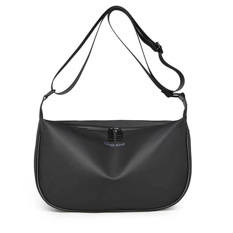 CHELL KING Muška torba preko ramena u stilu Urban Simplicity, Oxford tkanina, vodootporna, uzorak s slovima