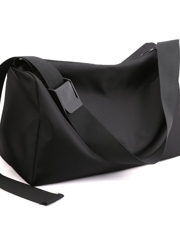 Muška crossbody torba — ulični stil, najlon, vodootporna, ultra lagana, podstava od poliestera