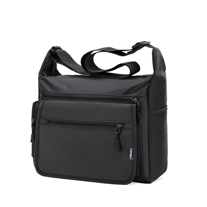 Muška crossbody torba od Oxford platna, vodootporna, velika kapaciteta, višestruki pretinci za slobodno vrijeme i putovanja