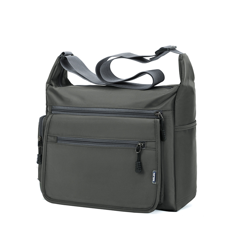 Muška crossbody torba od Oxford platna, vodootporna, velika kapaciteta, višestruki pretinci za slobodno vrijeme i putovanja
