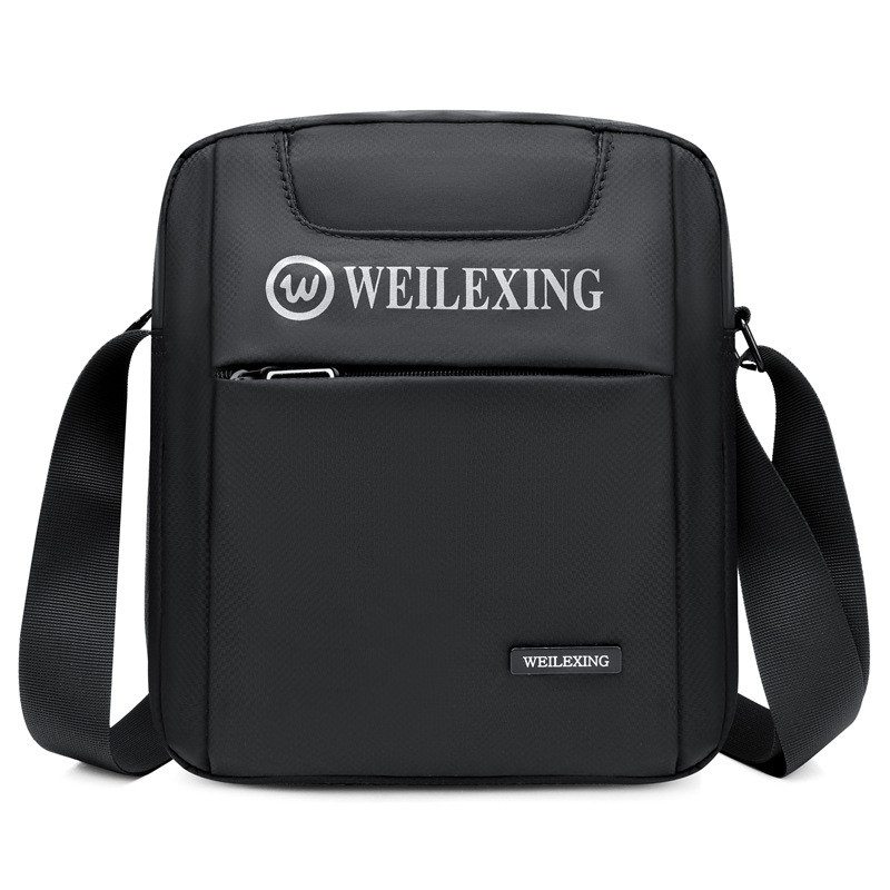 Muška crossbody torba za ramena, urbana minimalistička stil, vodootporna, Oxford tkanina, brend Wilo Star, model 903, podstava poliester