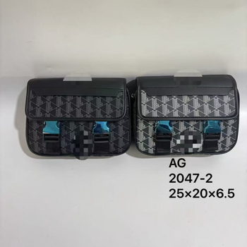 Muška crossbody torba, street stil, PVC, vodootporna, ultralagana, otporna na habanje, podstava poliester