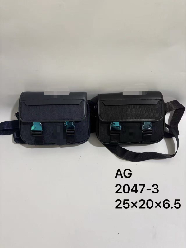Muška crossbody torba, street stil, PVC, vodootporna, ultralagana, otporna na habanje, podstava poliester