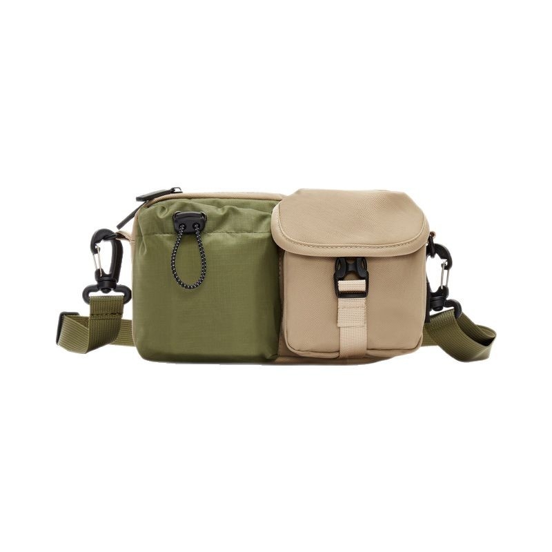 Dkallee Muška crossbody torba za slobodno vrijeme putovanja – ultra lagana, otporna na habanje, proširiva, poliester