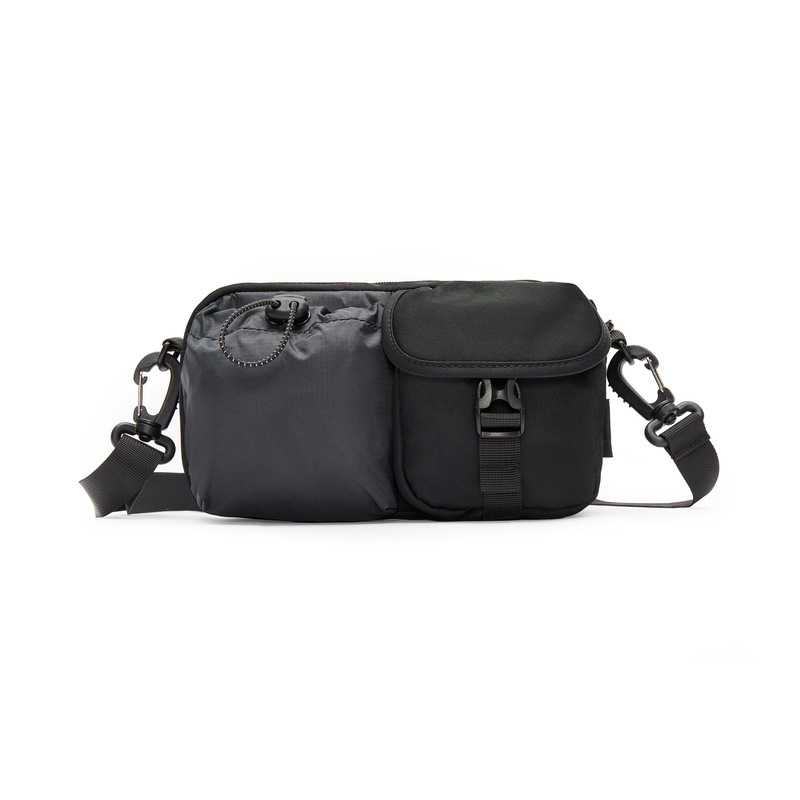 Dkallee Muška crossbody torba za slobodno vrijeme putovanja – ultra lagana, otporna na habanje, proširiva, poliester