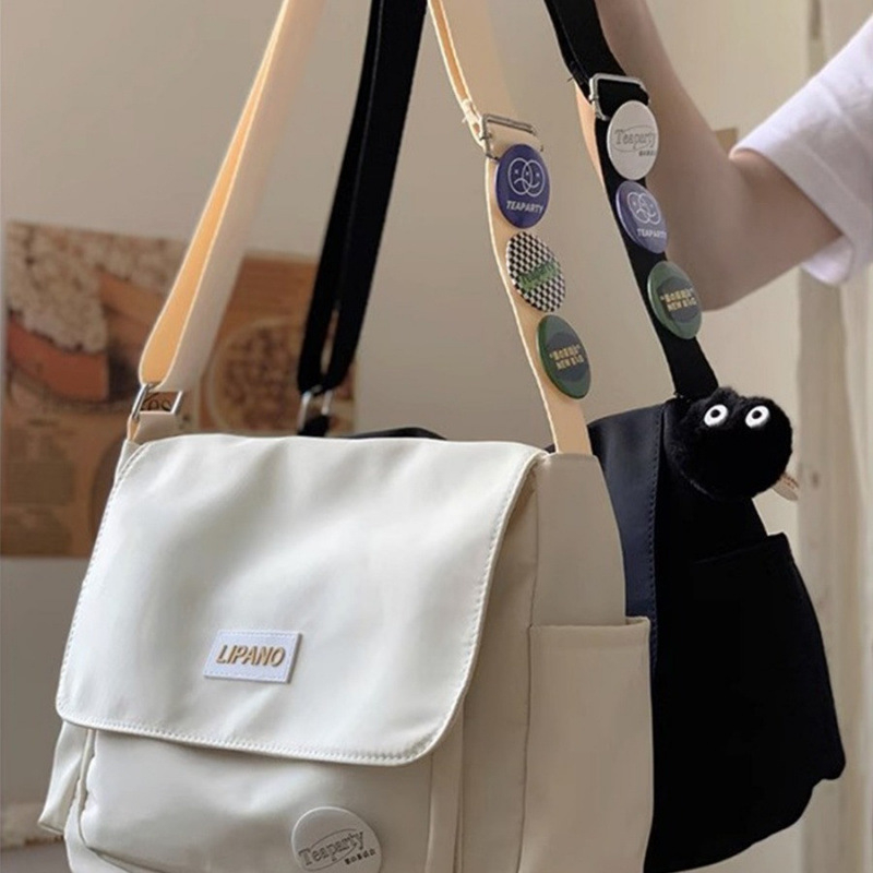Muška crossbody torba - izuzetno lagana tkanina, podstava od najlona, za slobodno vrijeme putovanja, proljeće 2024