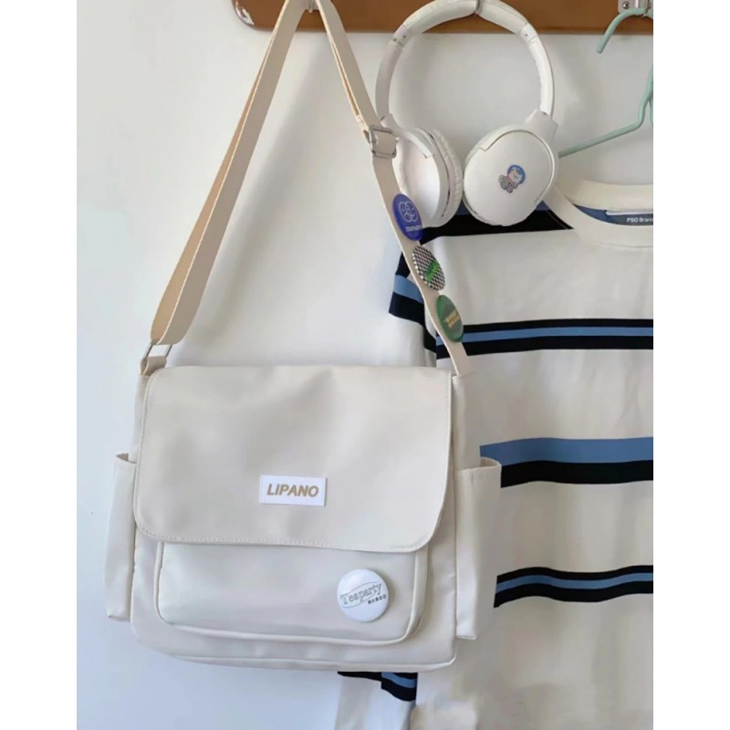 Muška crossbody torba - izuzetno lagana tkanina, podstava od najlona, za slobodno vrijeme putovanja, proljeće 2024