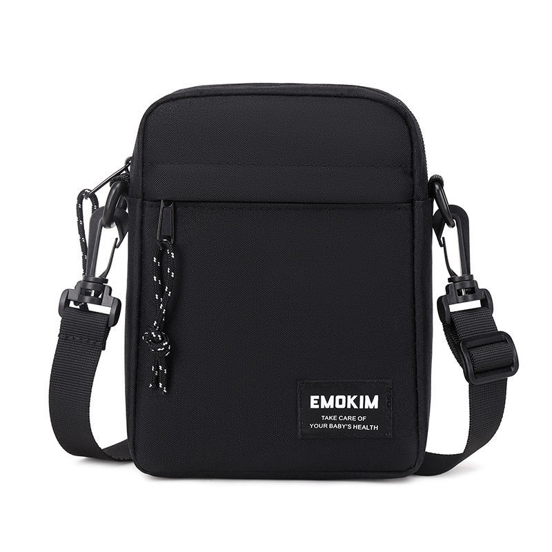 Muška crossbody torba — PU koža, džep za 8-inčni tablet, podstava od poliestera, pogodna za slobodno vrijeme putovanja