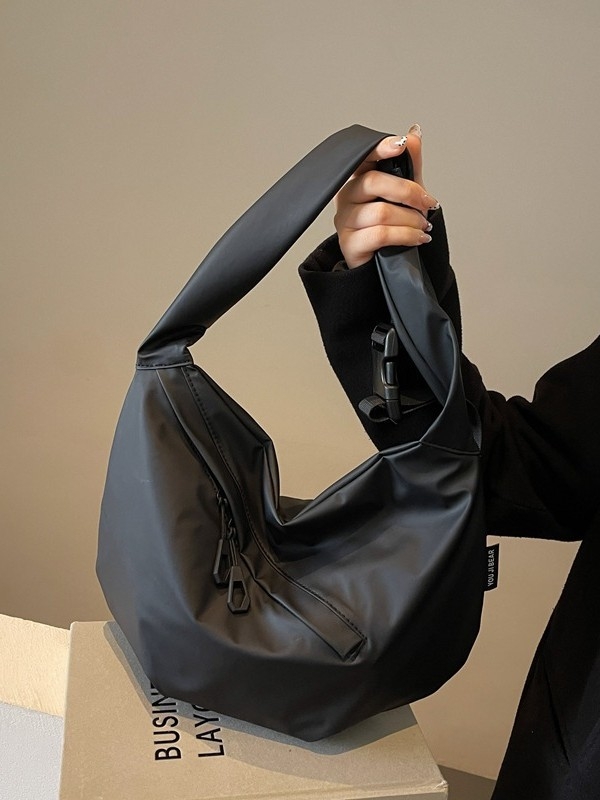 Muška crossbody torba – PU materijal, vodootporna, gradski minimalistički stil, podstava od poliestera, za rekreacijska putovanja