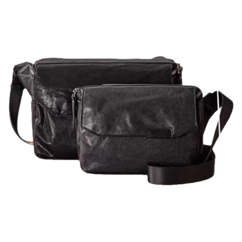 Muška crossbody torba — poliester; podstava: teleća koža; namjena: rekreacijska putovanja (Materijal: poliester; Podstava: teleća koža; Namjena: rekreacijska putovanja)