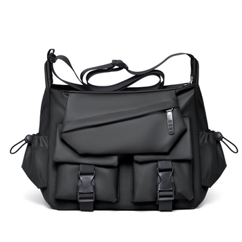 Muška torba preko ramena s crossbody remenom, lagana od Oxford platna, poliesterska podstava, unisex stil, proljeće 2025