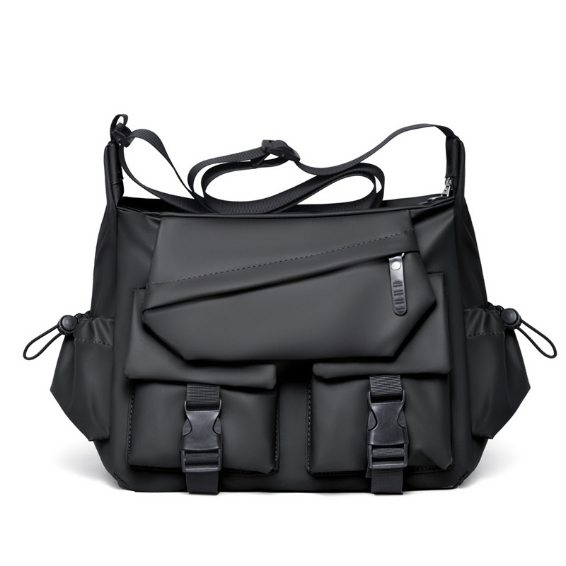 Muška torba preko ramena s crossbody remenom, lagana od Oxford platna, poliesterska podstava, unisex stil, proljeće 2025