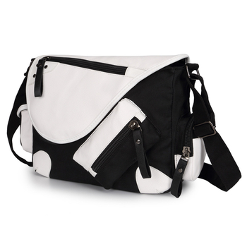 Moma muška platnena crossbody torba, model 1005, stil mladenačkog kampusa