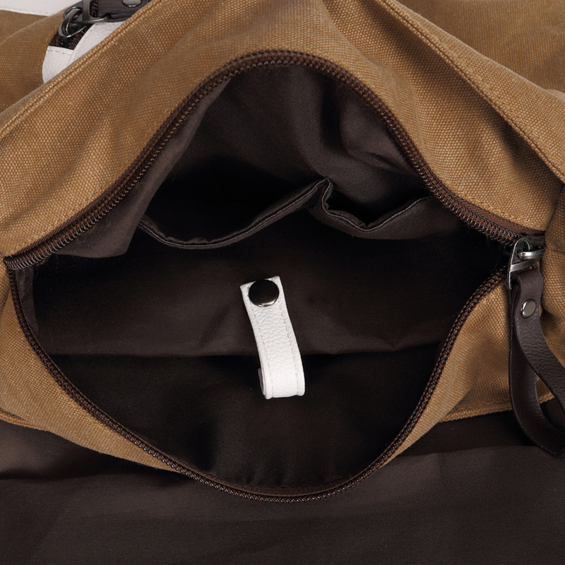 Moma muška platnena crossbody torba, model 1005, stil mladenačkog kampusa