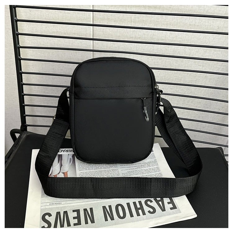 Muška crossbody torba, najlon, otporna na habanje, unisex stil, podstava od poliestera, CS marka, proljeće 2025