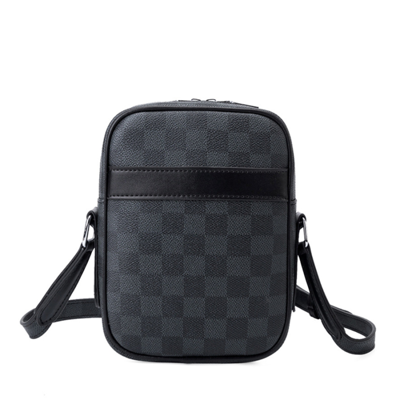Muška crossbody torba - PU, vodootporna, urbani stil, geometrijski uzorak, Celliykarin