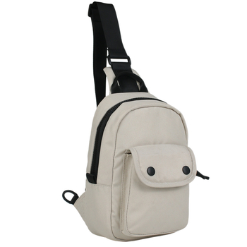 Muška crossbody torba preko ramena, urban minimalistički stil, platnena tkanina, poliester podstava, ljeto 2024