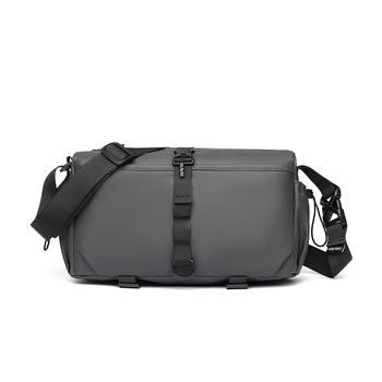 Muška crossbody torba, PU koža, ležernog stila, prozračna i vodootporna, cebiy kate, za rekreacijska putovanja