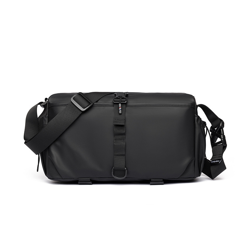 Muška crossbody torba, PU koža, ležernog stila, prozračna i vodootporna, cebiy kate, za rekreacijska putovanja