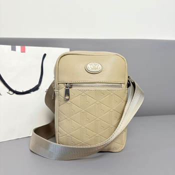 Muška crossbody torba, unisex stil, PU materijal, vodootporna, ultralegka, poliester podstava