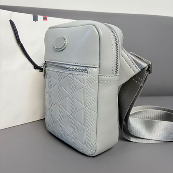 Muška crossbody torba, unisex stil, PU materijal, vodootporna, ultralegka, poliester podstava