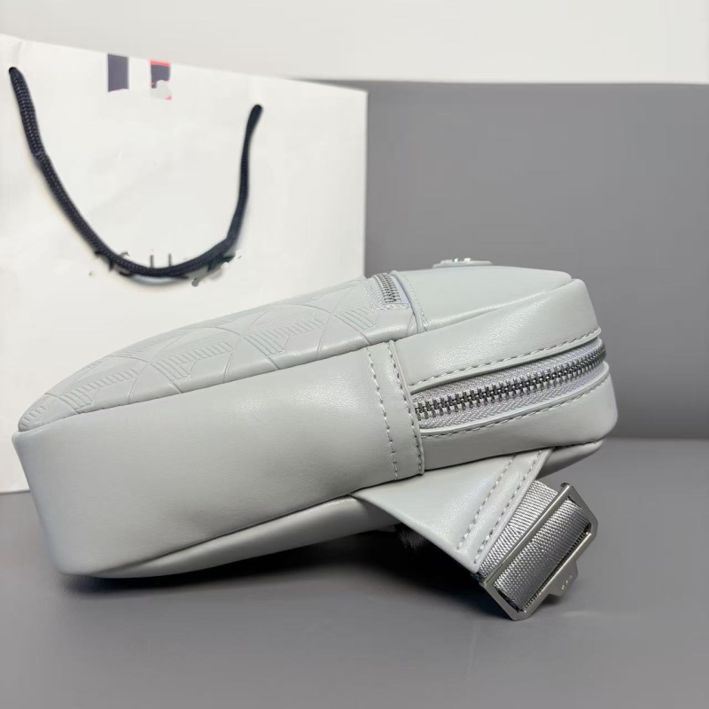 Muška crossbody torba, unisex stil, PU materijal, vodootporna, ultralegka, poliester podstava