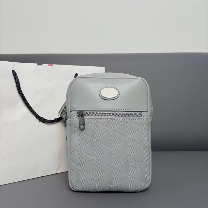 Muška crossbody torba, unisex stil, PU materijal, vodootporna, ultralegka, poliester podstava