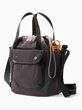 Muška crossbody bucket torba – Nylon, ultra lagana, proljeće 2025