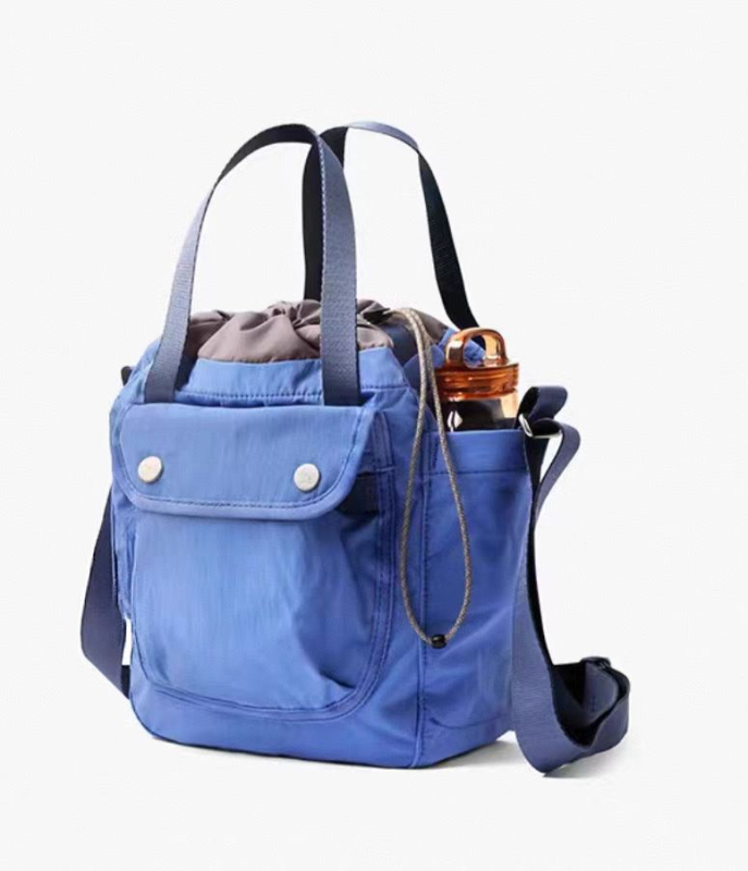 Muška crossbody bucket torba – Nylon, ultra lagana, proljeće 2025