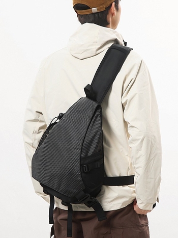 Muška crossbody torba za putovanje — vodootporna, ultra lagana, otporna na habanje, proširiva, od tkanine Oxford