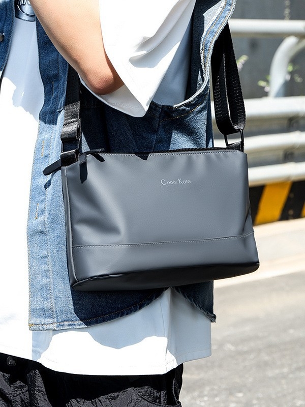 Muška crossbody torba u korejskom stilu, vodootporna, s više pretinaca i velikim kapacitetom