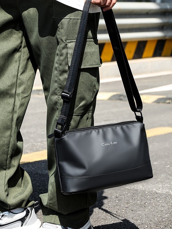 Muška crossbody torba u korejskom stilu, vodootporna, s više pretinaca i velikim kapacitetom