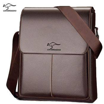 Muška crossbody torba s PU kožnom teksturom, preklopna zatvarač, poslovno putovanje, poliester podstava