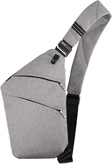 Muška anti-theft crossbody messenger torba s unutarnjim dijelom, platneno tijelo, poliester podstava, urban stil jednostavnosti